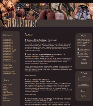 Illustration for article titled The Final Fantasy Fansite That Changed Thousands Of People's Lives